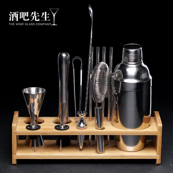 酒吧先生 入门调酒器套装酒吧用具鸡尾酒调酒壶雪克杯Shake摇酒壶