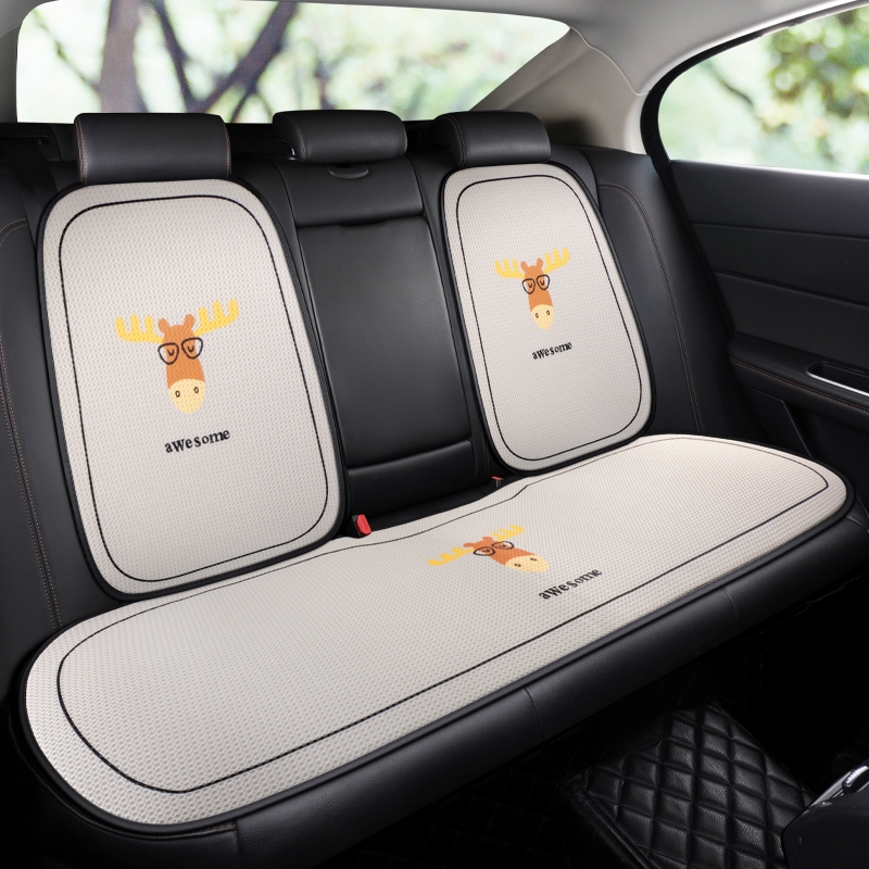 汽车坐垫单片后排新款小车座垫冬季座椅套K四季通用女士车内座套Z