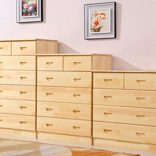 实木斗柜 抽屉柜 五六七斗柜 五斗橱 松木六斗七斗 储物柜