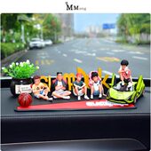 车载装 电话牌摆件可爱动漫车用品大全 饰灌篮高手汽车临时停车号码