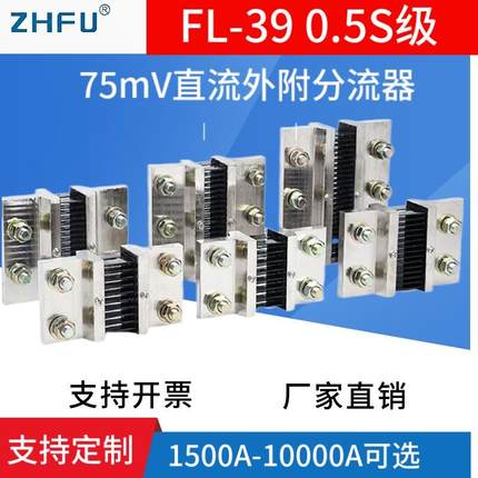 FL-39 0.5S级75mV大电流直流电流外接分流器2000A3000A4000A5000A