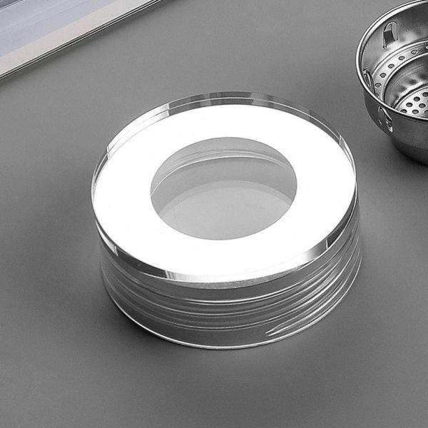 单卖杯盖配透明玻璃杯盖子单双层通用配件高山流水水晶钻石切面盖,餐饮具,防漏杯盖,淘宝优惠券,粉丝福利购,淘宝优惠卷