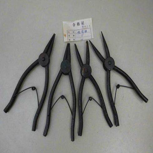 九十年代老货卡簧钳老式挡圈钳6寸7寸套装卡环钳子怀旧工具