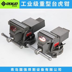 厂家货源5寸-10寸法式台虎钳 83式轻重型桌虎钳工业级锻钢台钳