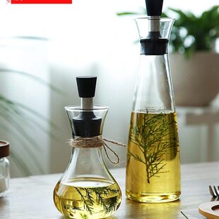 欧式防漏玻璃油壶创意家用酱油壶香油调味瓶料酒瓶厨房油瓶醋瓶子