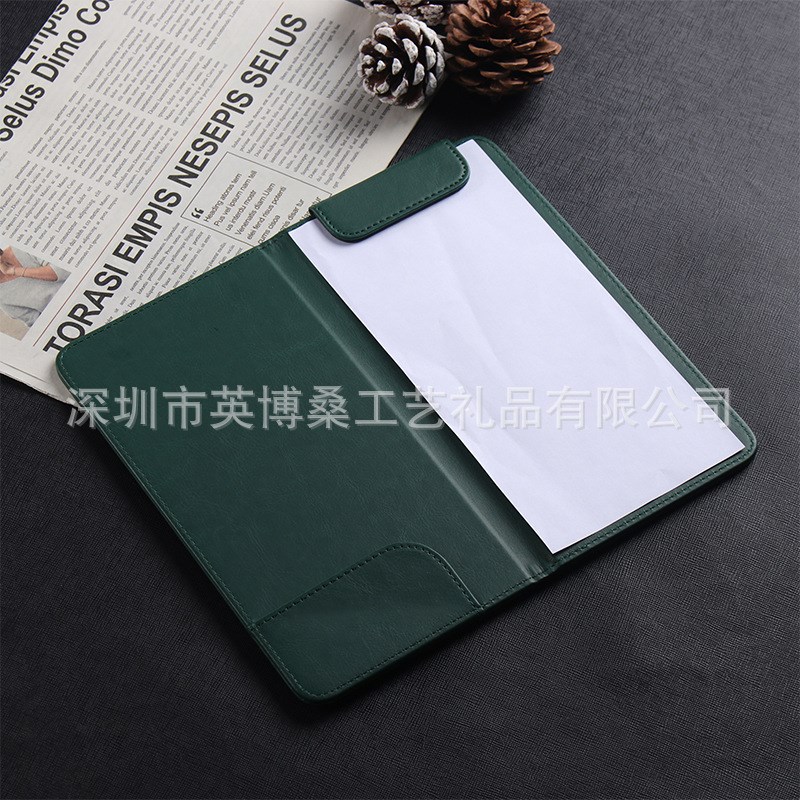 厂家供应PU皮革餐厅收银夹 餐厅酒水价格表皮革餐牌点菜夹菜谱本