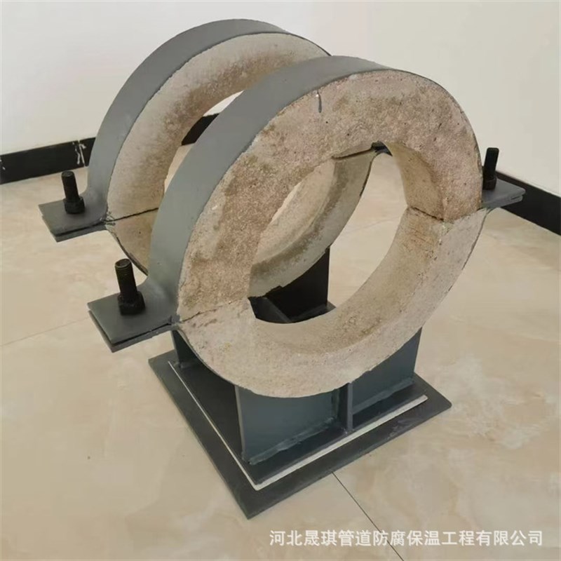 厂家供应管夹管托支架导向固定支座管道滑动托架保冷管托实体厂家