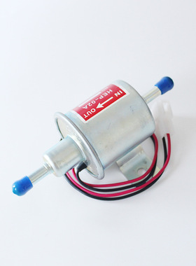 HEP-02A(12V  24V)柴汽电子泵外置燃油输油泵适用改装车 挖机皮卡