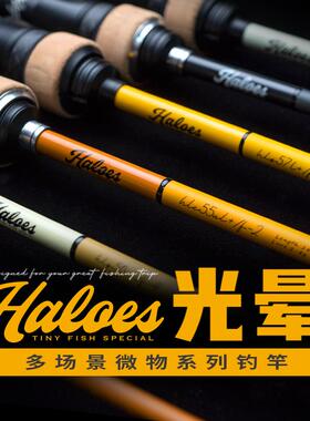 VALOROUS万路仕光晕城市河道溪流便携多节两节小饵微物综合路亚竿