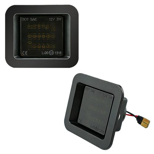 适用于福特LED牌照灯ford猛禽F150Raptor皮卡车灯烟熏盖号码灯