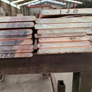 铜铝复合排40*4现货铜包铝扁条镀锡铜包铝扁排铜铝复合材料