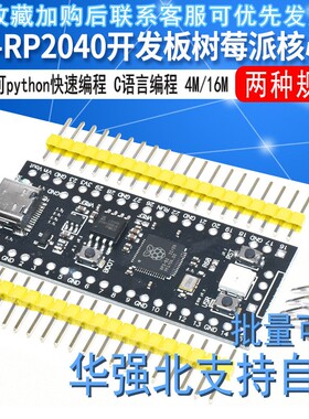 YD-RP2040树莓派核心板兼容RP2 Raspberry Pi Pico Micropython