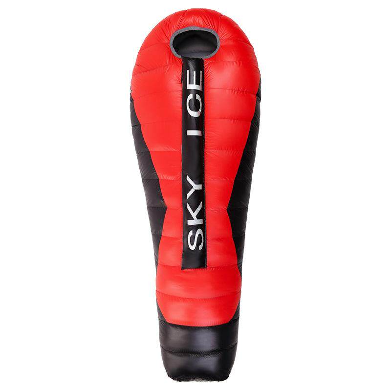 冬季羽绒睡袋鹅绒轻便户外露营双人大人便携保暖野营用品便携式