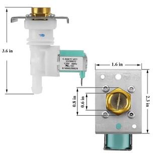 DD62-00084A洗碗机进水阀配件家用电器水阀替换件适用Samsung配件