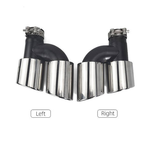 适用于奥迪 A4L/A5/A6L/S4S/5S6 不锈钢排气管消声器尾嘴尾喉改装