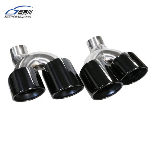适用奥迪A6LC8/A7C8/allrod/avant排气改装升级四出碳纤尾喉尾嘴