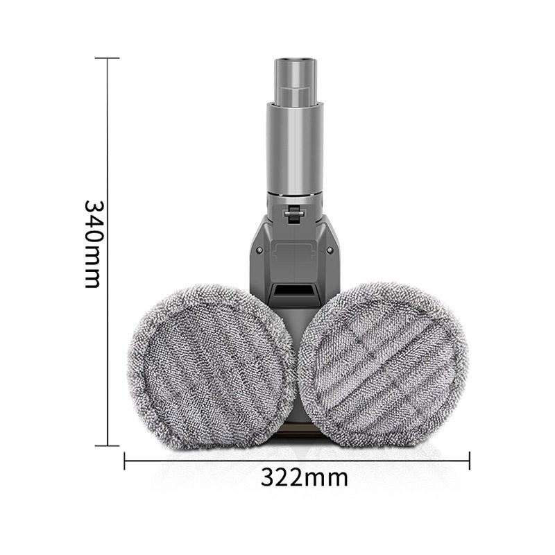 万创适用戴森吸尘器V6V7V8V10V11V15电动拖把头家用湿拖一体吸头
