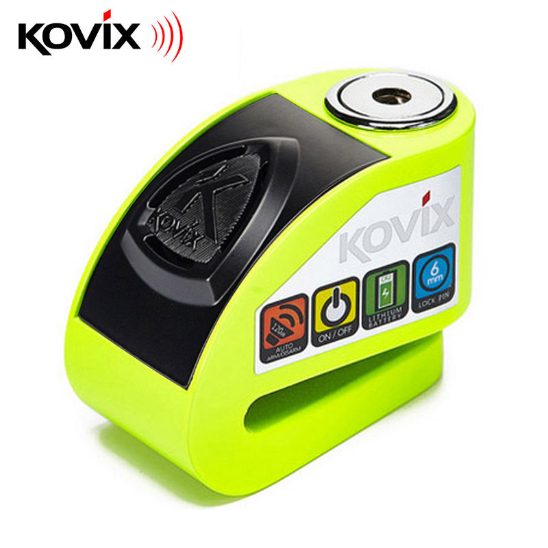 kovix KDS6摩托车锁智能报警碟刹锁不锈钢碟锁防盗锁防剪防撬