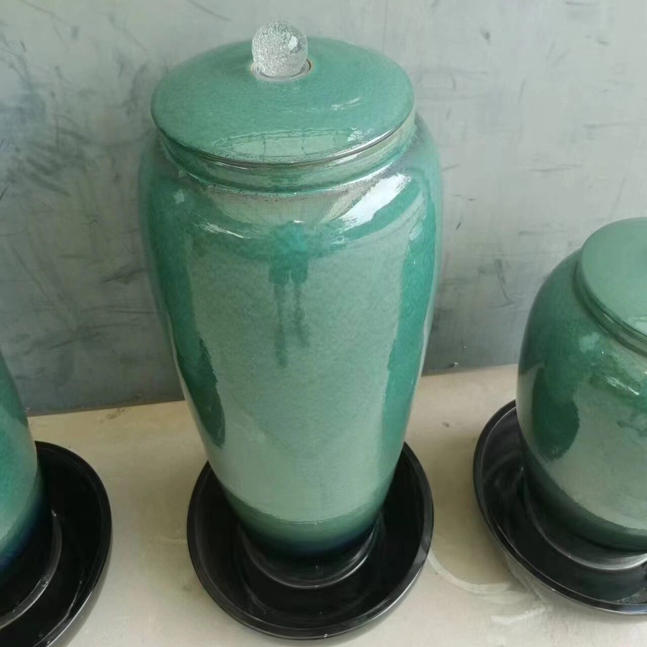 水池喷泉流水陶罐喷水大花瓶自动循环水景涌泉陶缸加湿器坛子摆件