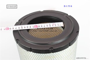 K2447P-空滤芯适用0于松挖掘机PC200空气滤清器600U185-410小风格