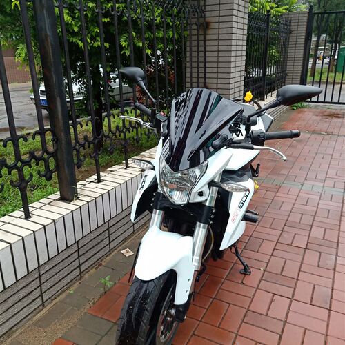 贝纳利黄龙TNT050/B2300/30JS黄龙620改装挡风玻璃前风挡