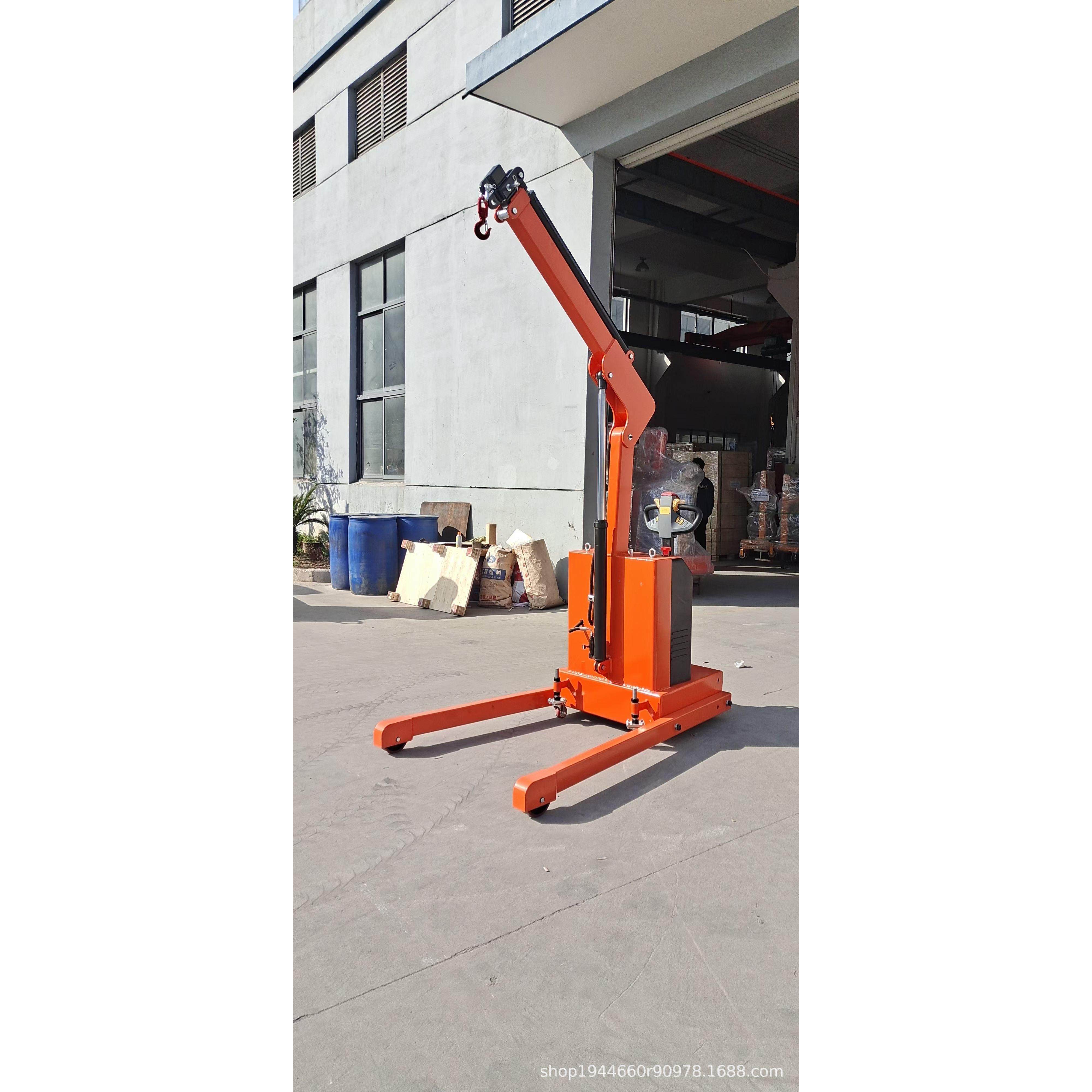 钧力全电动吊机可折叠全自动单臂吊机仓储物流上卸货吊机载重1吨,搬运/仓储/物流设备,其他起重搬运设备,淘宝优惠券,粉丝福利购,淘宝优惠卷