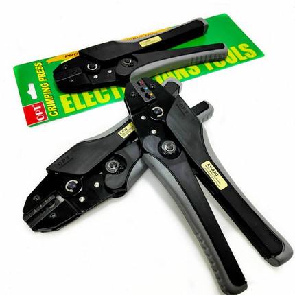 中国台湾OPT压线钳LY03C0616WF裸端子绝缘连续公母欧式端子压接钳