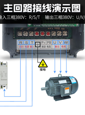 深1台达重载变频器三7380V/4/7.5/15/30/55KW/相5/圳32/200调速器
