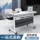 智慧教室桌椅可移动职员办公桌折叠会议桌多功能拼接长条桌