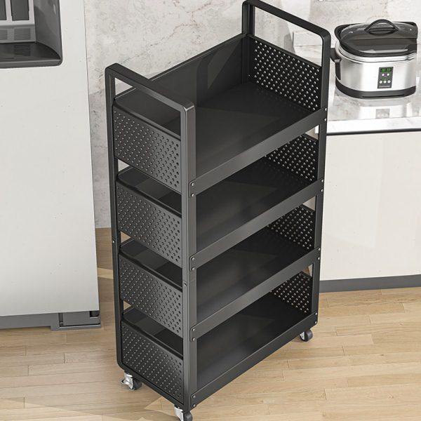 厨房蔬菜置物架落地多层小推车加厚菜篮子收纳储物货架加粗特路实,厨房/烹饪用具,果蔬置物架/篮/框,淘宝优惠券,粉丝福利购,淘宝优惠卷