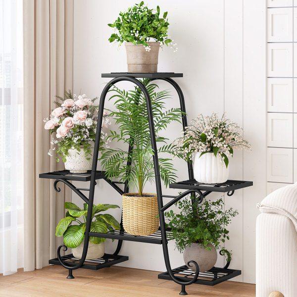 花架子客厅落地式多层阳台收纳置物架户外多肉铁艺花盆层架扩展架,收纳整理,阳台置物架,淘宝优惠券,粉丝福利购,淘宝优惠卷
