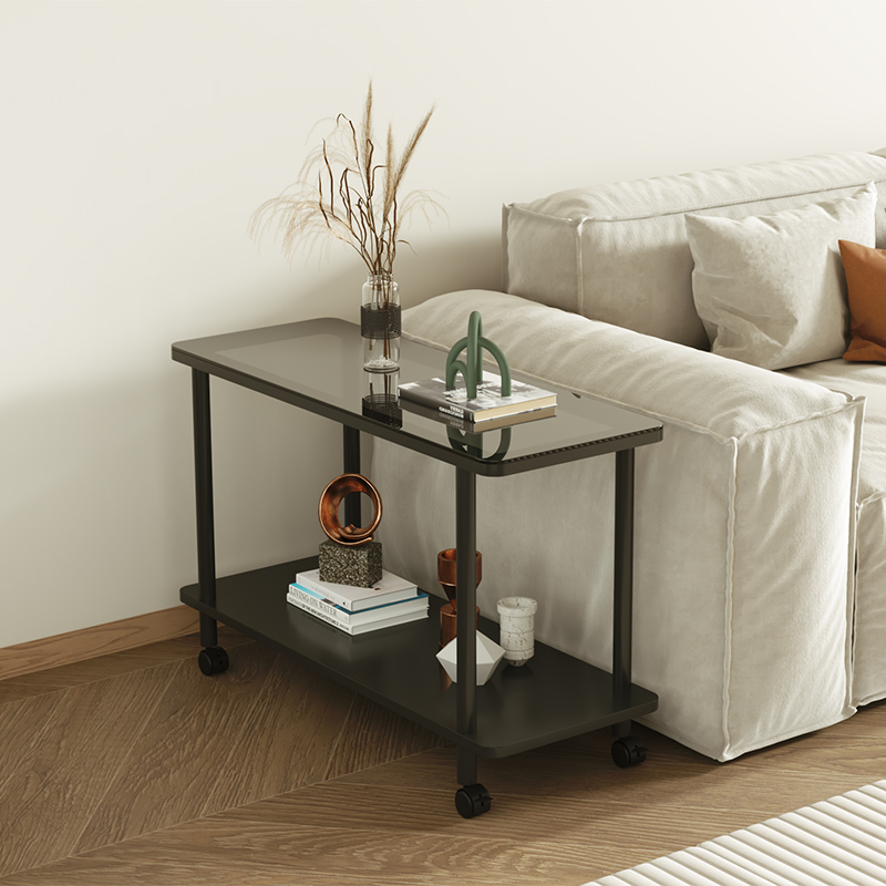 轻奢简易a小边几客厅沙发侧边几夹缝置物架可移动角几小茶桌子