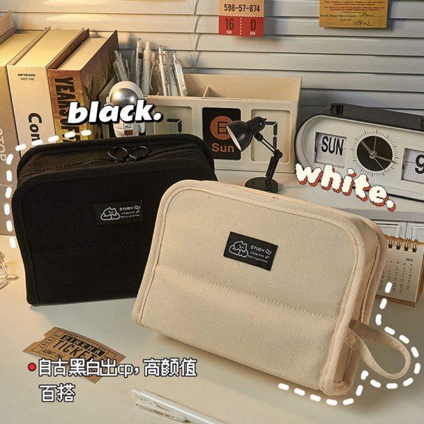 超耐脏！12层大容量笔袋男孩款文具盒初中生高中铅笔盒女生学生用,文具电教/文化用品/商务用品,笔袋,淘宝优惠券,粉丝福利购,淘宝优惠卷