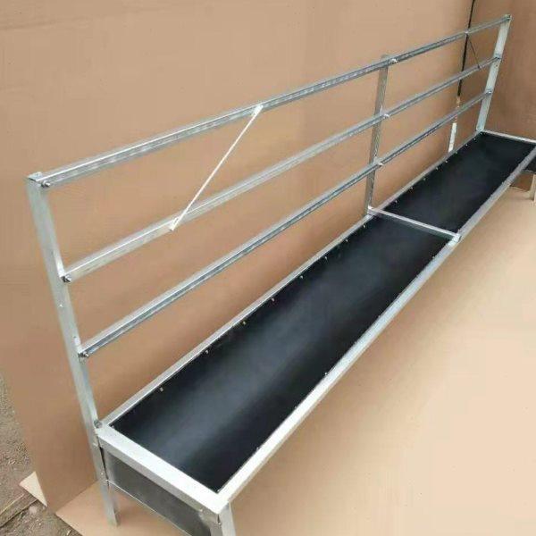 单面羊槽喂羊食槽单槽胶皮输送带槽带架子翻转羊槽子,畜牧/养殖物资,养殖用具,淘宝优惠券,粉丝福利购,淘宝优惠卷