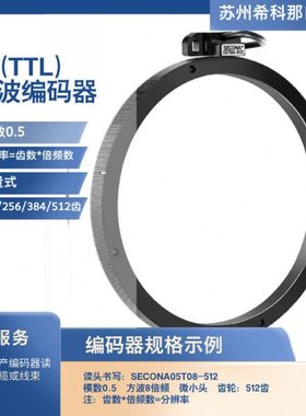 SECONA 05T16-384 磁感应式主轴编 转台编码器