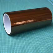 金手指胶带 茶色 高温胶带 聚酰亚胺胶带 200mm 30m