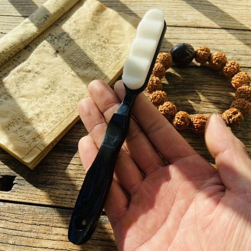 文玩万毛刷中硬毛r猴头小金刚橄榄核前纹路专用