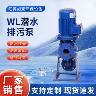 WL潜水排污泵 不锈钢污水处理排涝排水泵 干式农田灌溉潜水泵