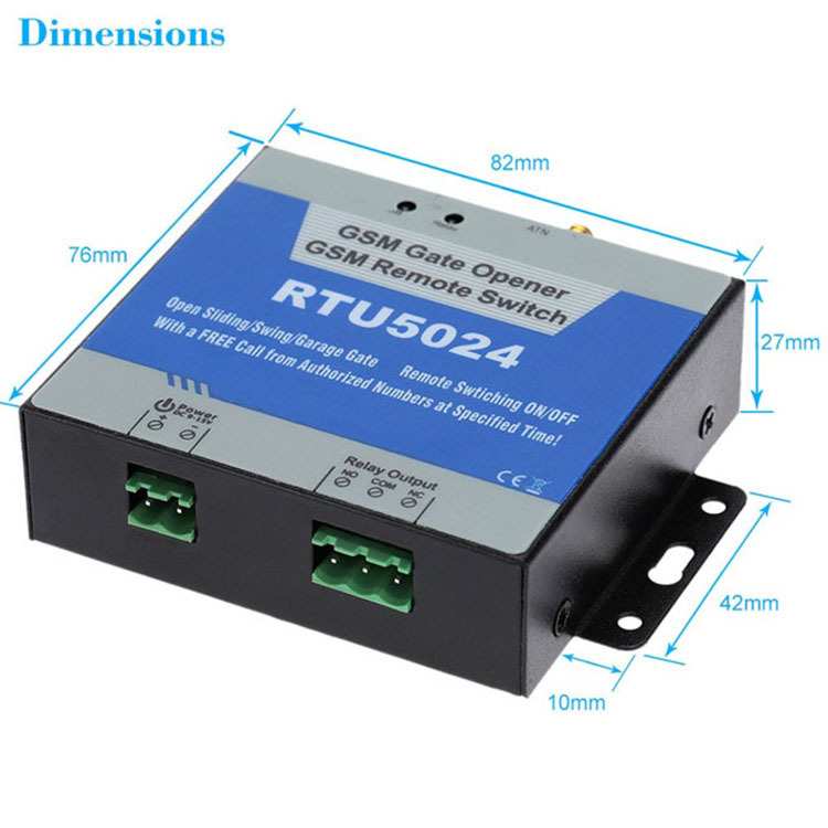 RTU5024 手机APP开门器 远程电话门禁 出租楼开门控制器 自动门禁