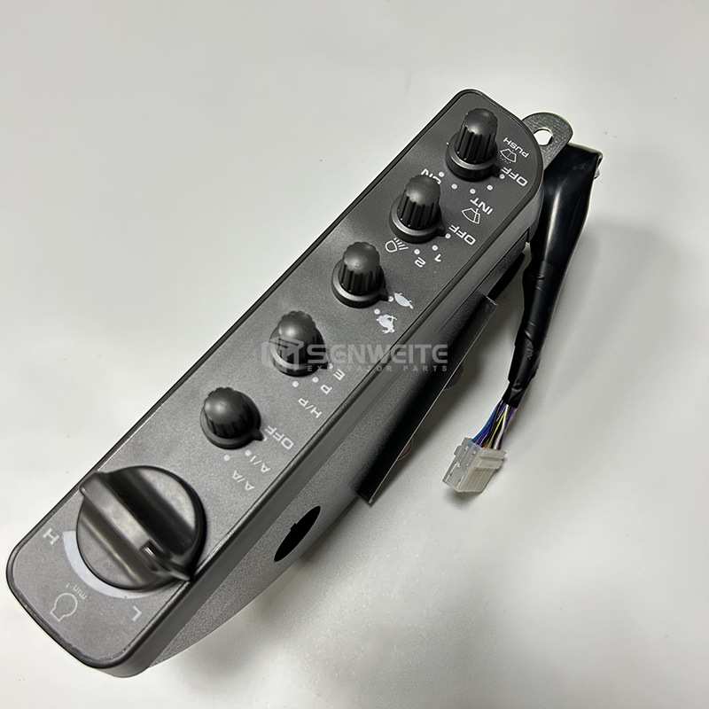 电动挖掘机配件油门旋钮 ZAX200-6油门控制器雨刮大灯开关4215451