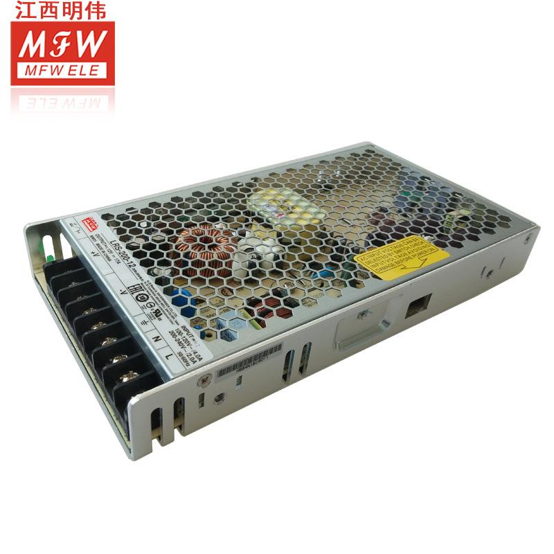 江西明伟LRS-200W/5V/12V/15V/24V/36/48超薄电源电子仪器设备
