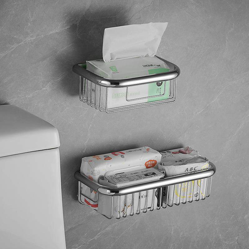 全铜浴室置物架壁挂墙角四方蓝厕所卫生间转角收纳架网篮壁挂式