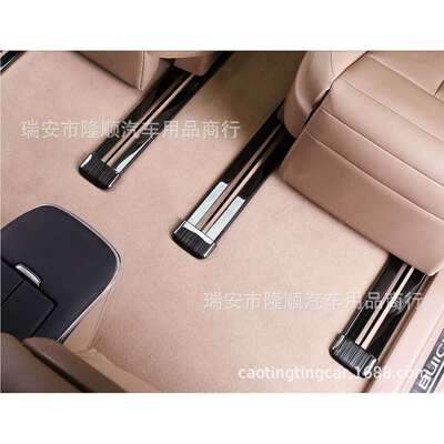 17款别克gl8座椅轨道条老款/新款25S/28T专用不锈钢滑轨防刮饰条