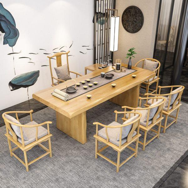 简约实木茶桌椅组合家用茶台客厅会客泡茶桌公室接待洽谈茶桌子,商业/办公家具,茶台/茶桌,淘宝优惠券,粉丝福利购,淘宝优惠卷