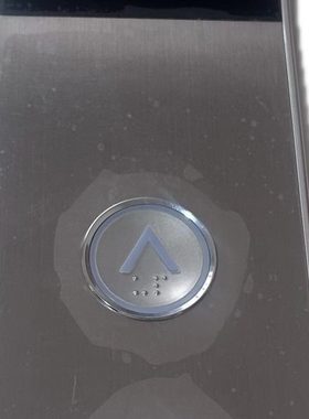 上海现代电梯外呼盒 外呼显示板 STVF9 不锈钢外呼 HIP WDOT