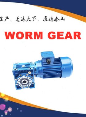 NMRV050-30-0.09KW减速器,小功率减速机丝杆升降电机