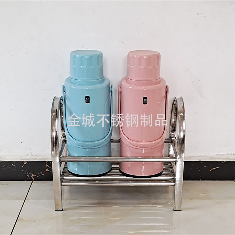 暖壶架热水瓶架收纳架开水瓶架不锈钢放暖K瓶架家用简易厨房置物