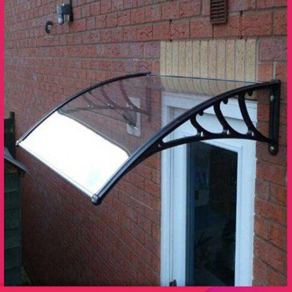 铝合金透明雨棚户外阳露台窗户门防雨篷家用屋檐雨棚耐力板挡雨搭,居家日用,雨棚,淘宝优惠券,粉丝福利购,淘宝优惠卷