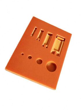 橘黄色电木板 通过SGS检测 隔热板 防静电电木板指数6-9次方