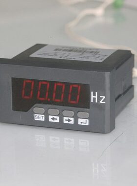 变频器频率表DC0-10V输入转速表米速表数字速度4-20mA智能直流表